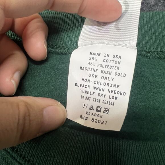 VTG Atlas Sportswear Adult XL Pullover Sweatshirt Reindeer Christmas Animals - Picture 4 of 7